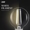 Feit Electric Feit White G16.5 E26 (Medium) Filament LED Bulb Soft White 60 Watt Equivalence 2 pk BPGM60927WFIL2 - alternate 2